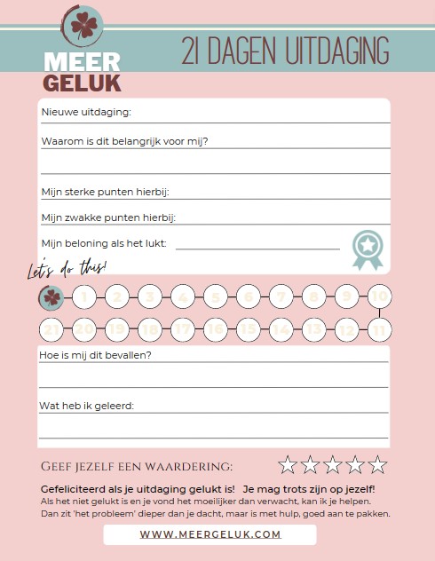 Download Meer Geluk in 21 dagen